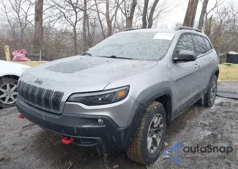 2020 Jeep Cherokee Trailhawk 4X4 z USA, uszkodzony, nr VIN 1C4PJMBX1LD526986